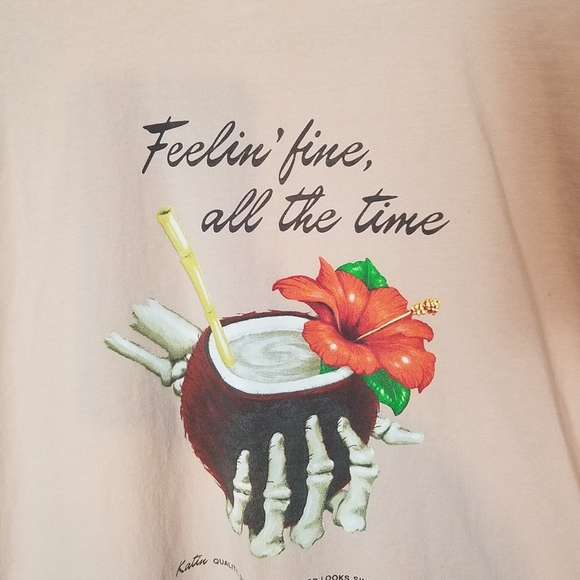 Katin grafic short sleeve t-shirt feeling fine all the time - Picture 3 of 6